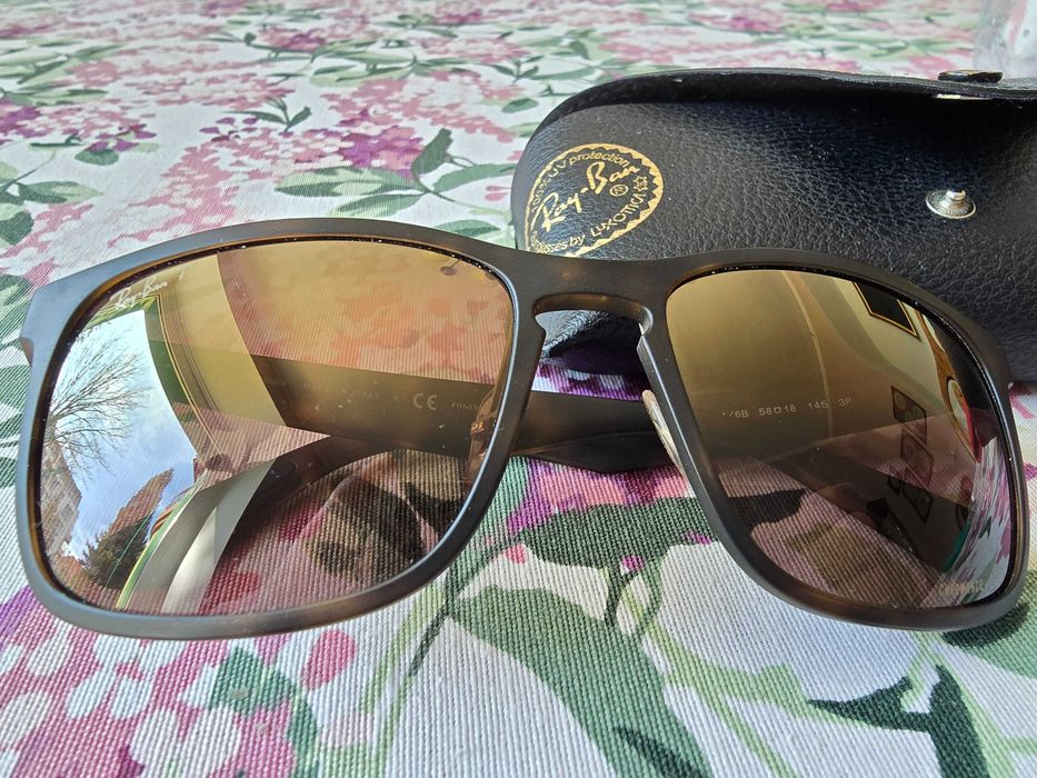 okulary ray ban RB4264 chromance havana przeciwsłoneczne