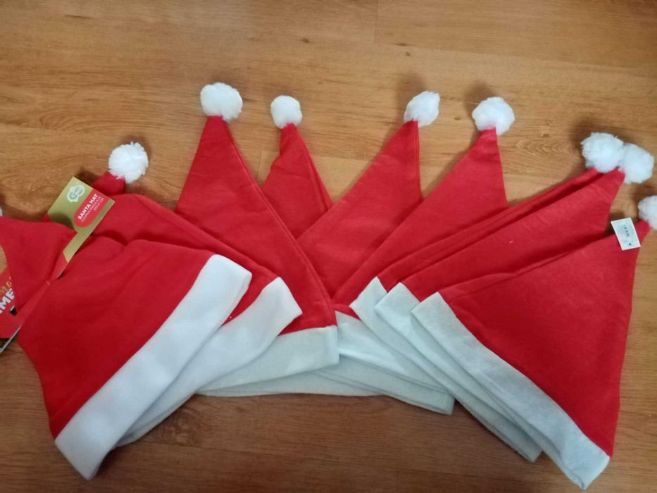 czapki na Mikołajki