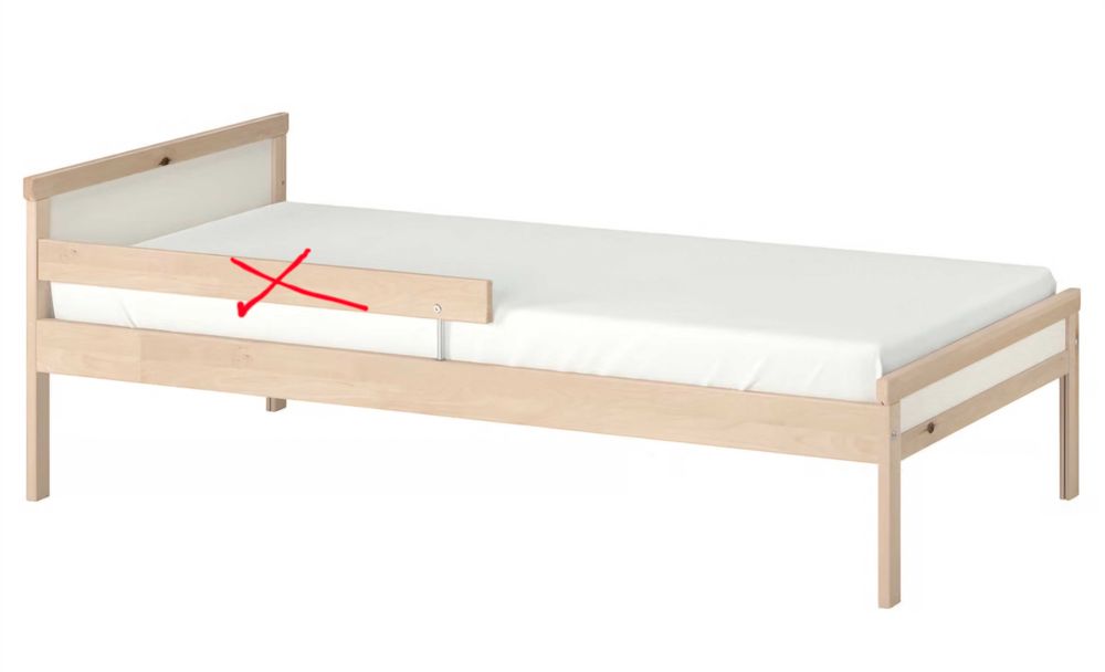 Cama criança e colchão 70x160cm
