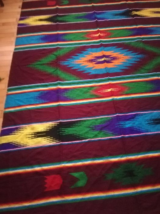 Kilim wełniany tkany 145x210