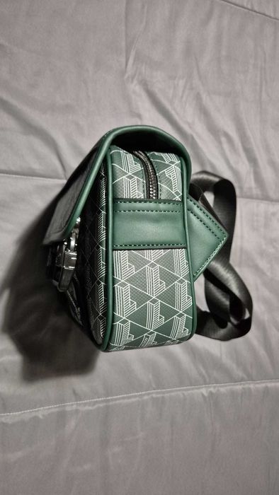 Bolsa / Mala a Tiracolo LACOSTE The Blend - Verde - nova