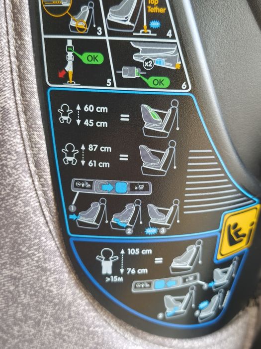 Cadeira BebeConfort 360°, 0-15 Meses Isofix