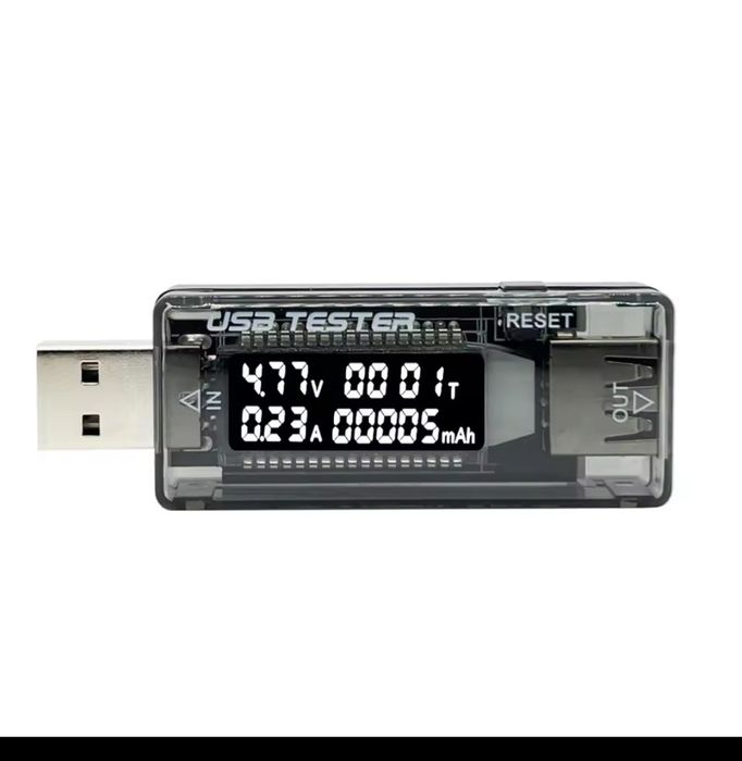 Тестер USB , вимірювач вольтажу