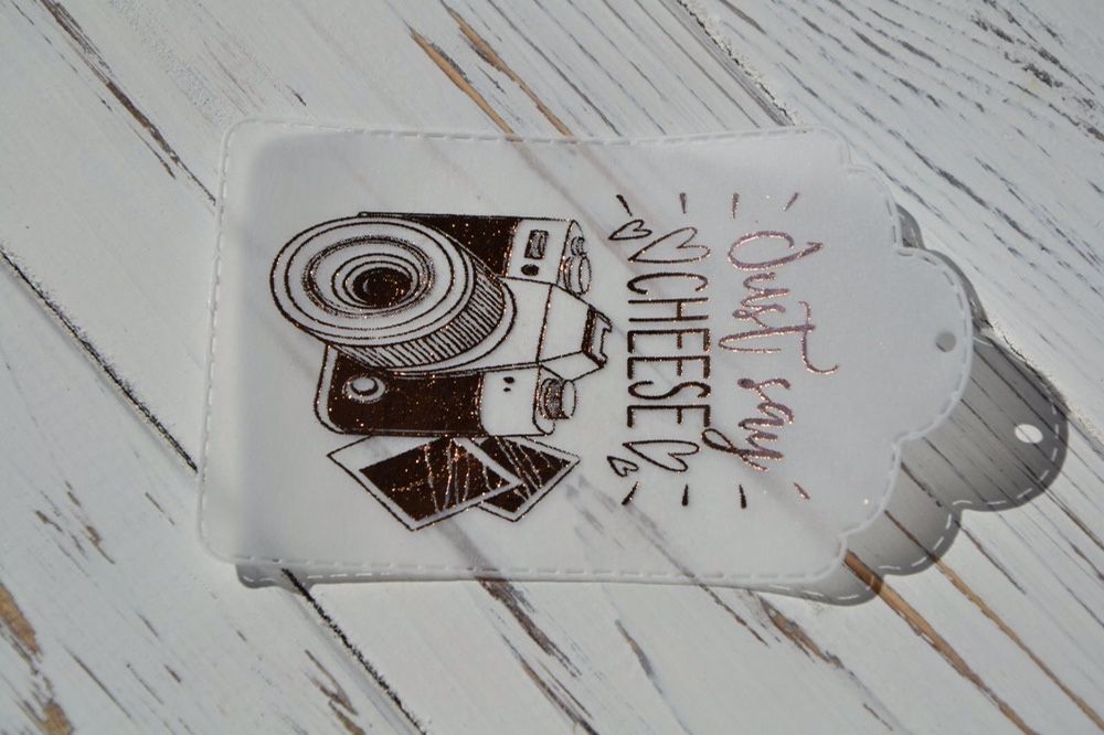 Бирка  для подарков. Скрапбукинг.