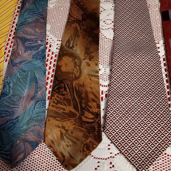 Krawaty męski z czasów PRL-u