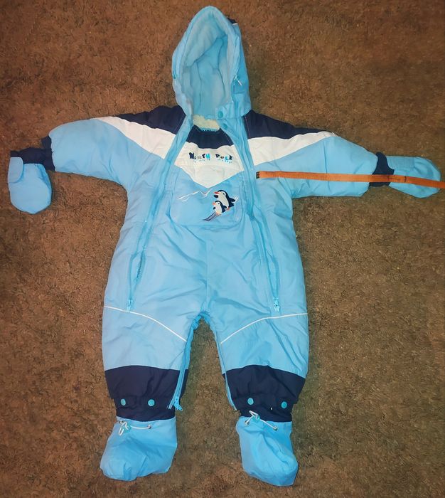 Зимний комбинезон трансформер 6 - 12 - 18 - 24 месяца.