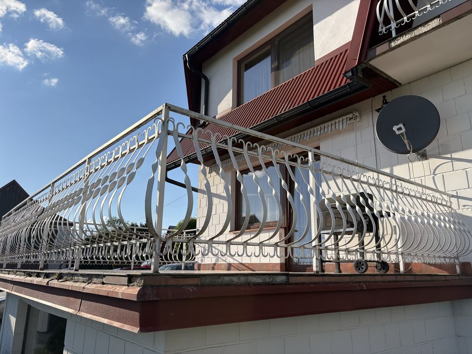 Barierki biale 3 sztuki