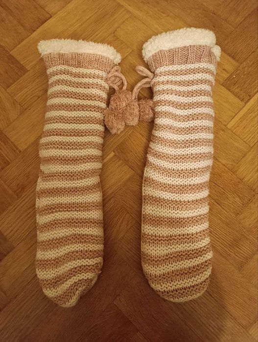 Шкарпетки зимові жіночі в'язані