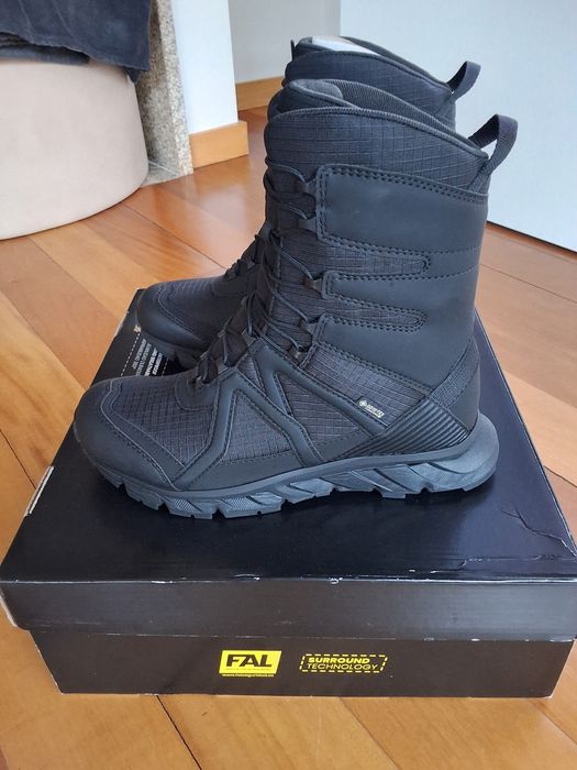 Botas táticas militares/forças de segurança/bombeiros