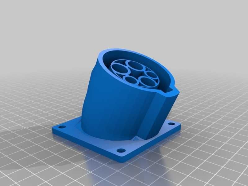 Настенный держатель (холдер) для зарядки J1772 — 3D печать