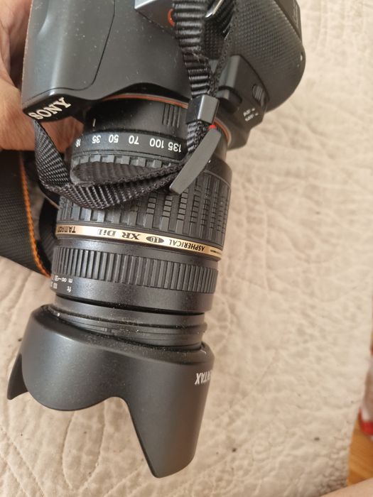 Sony Alpha α330  DSLR + lente Tamron 18-200mm f/3.5-6.3 Di II.