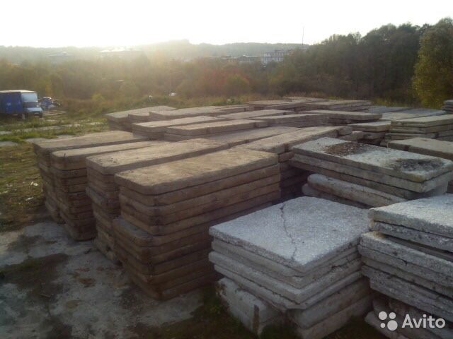 Плиты перекрытия, Плиты дорожные,Блоки Фундаментные , кирпич