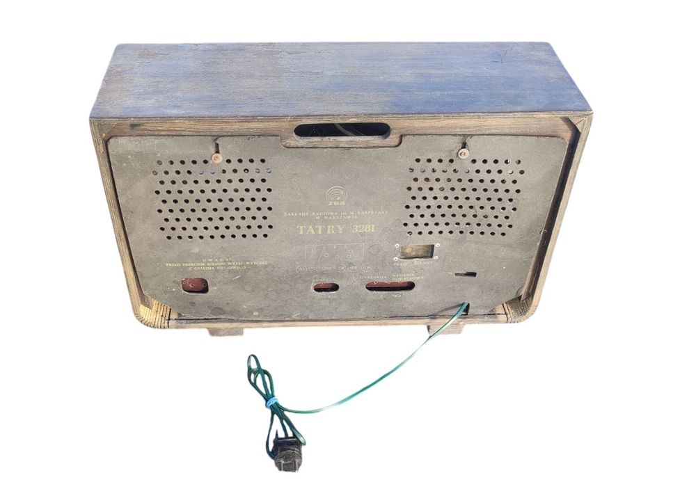 Zabytkowe radio Tatry 3281 Antyk