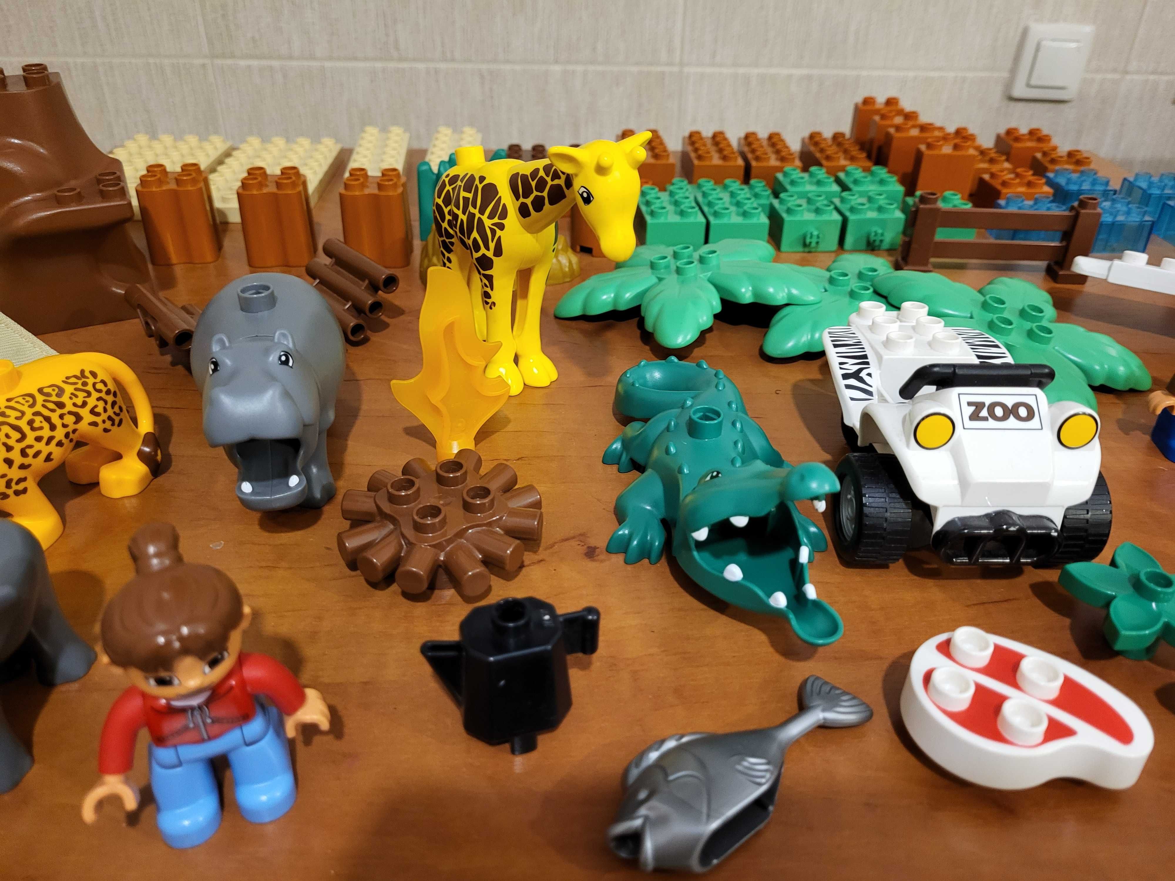 Du y zestaw Lego Duplo Safari ZOO 6156 Unikat 70 cz ci w tym 8