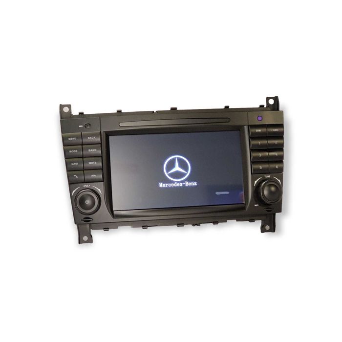 Radio 2 DIN Android para Mercedes Benz A B VITO W203 - Novo Garantia