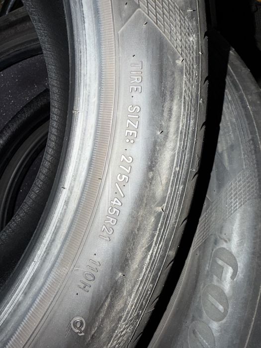 Комплект літніх шин в розмірі 275/45/21 Good Year Eagle F1 110H 2023