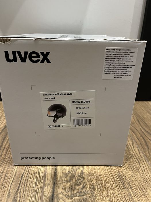 Kask narciarski UVEX HMLT 400 Visor Style