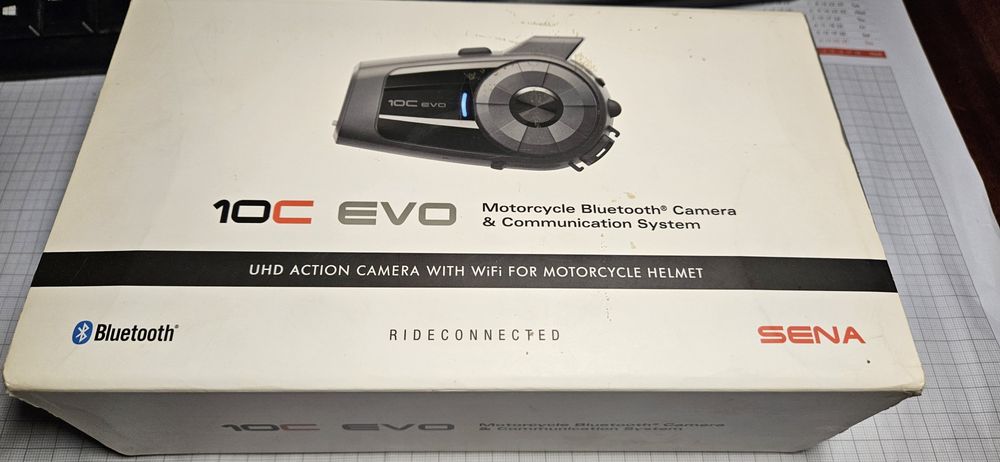 Sena 10c evo мотогарнитура с камерой