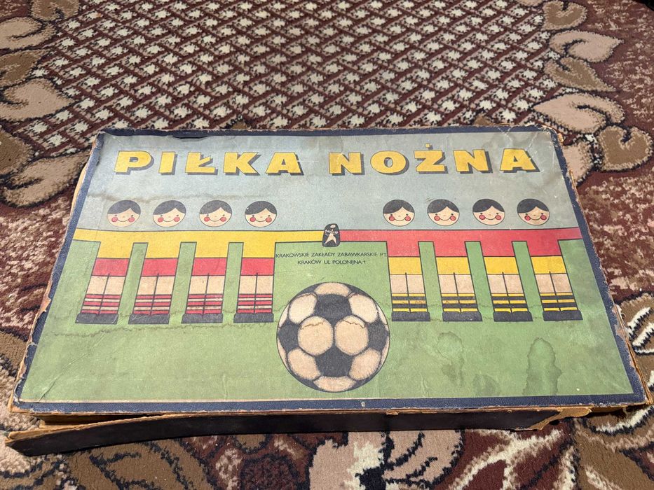 Piłkarzyki PRL Drewniane PRL