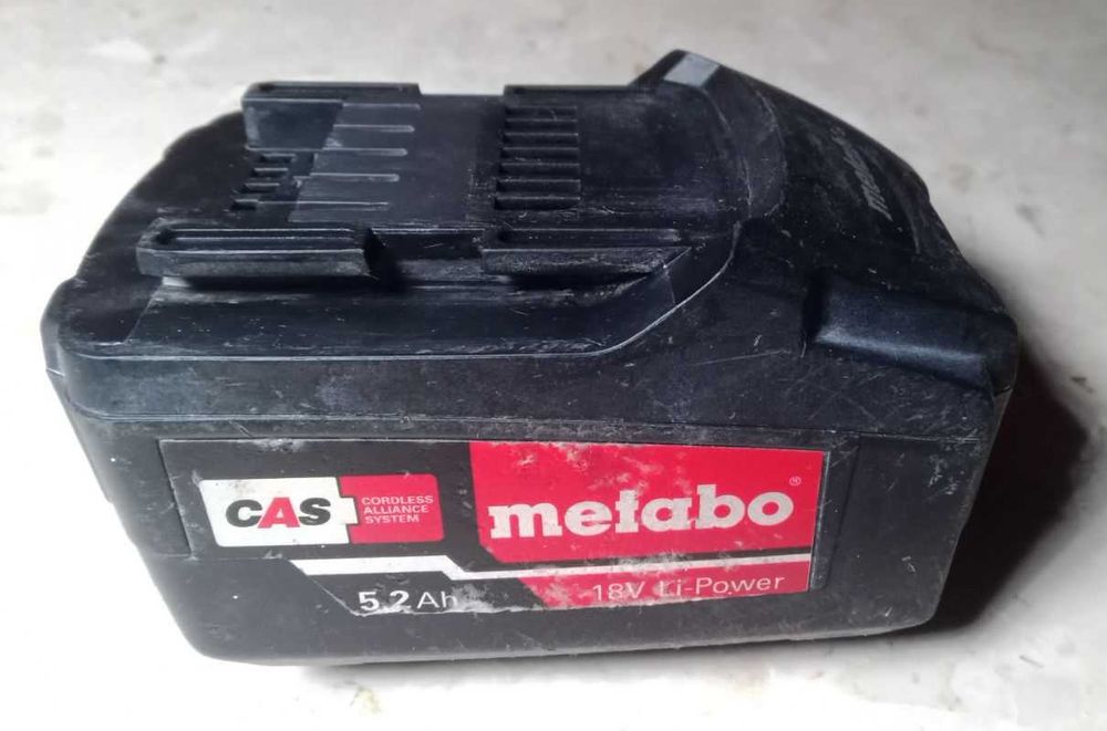 Акумулятор Metabo Li-Power CAS 18V 5.2Ah
