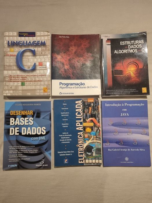 Livros de Programação/ Electrónica - Como novos
