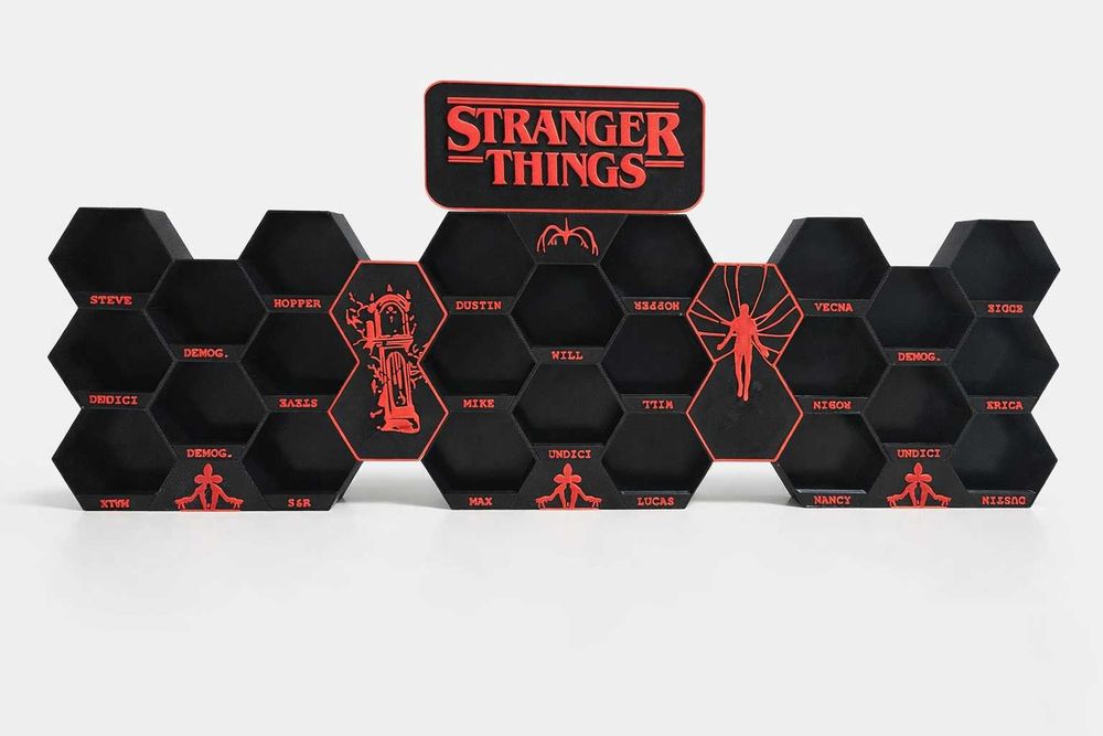 СТИЛЬНА‼️Полиця Stranger Things для кіндерів Підставка Дивні дива