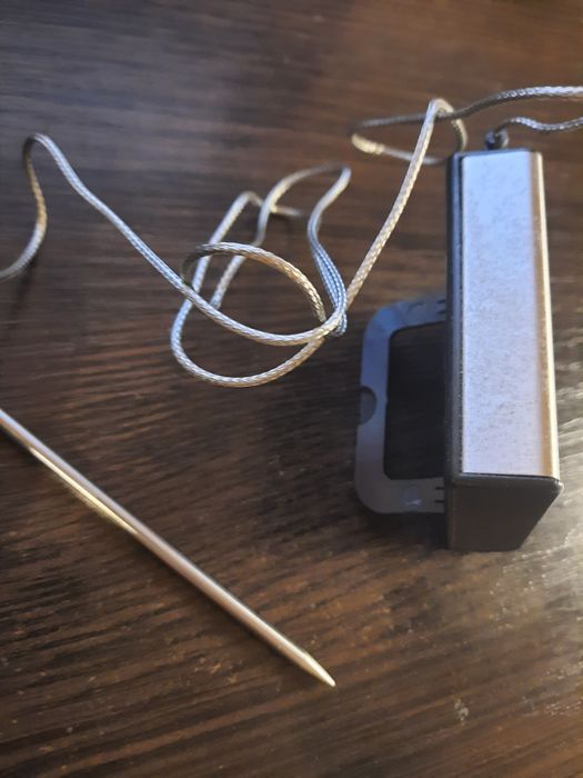 Цифровой кухонный термометр с таймером и выносным щупом для духовки