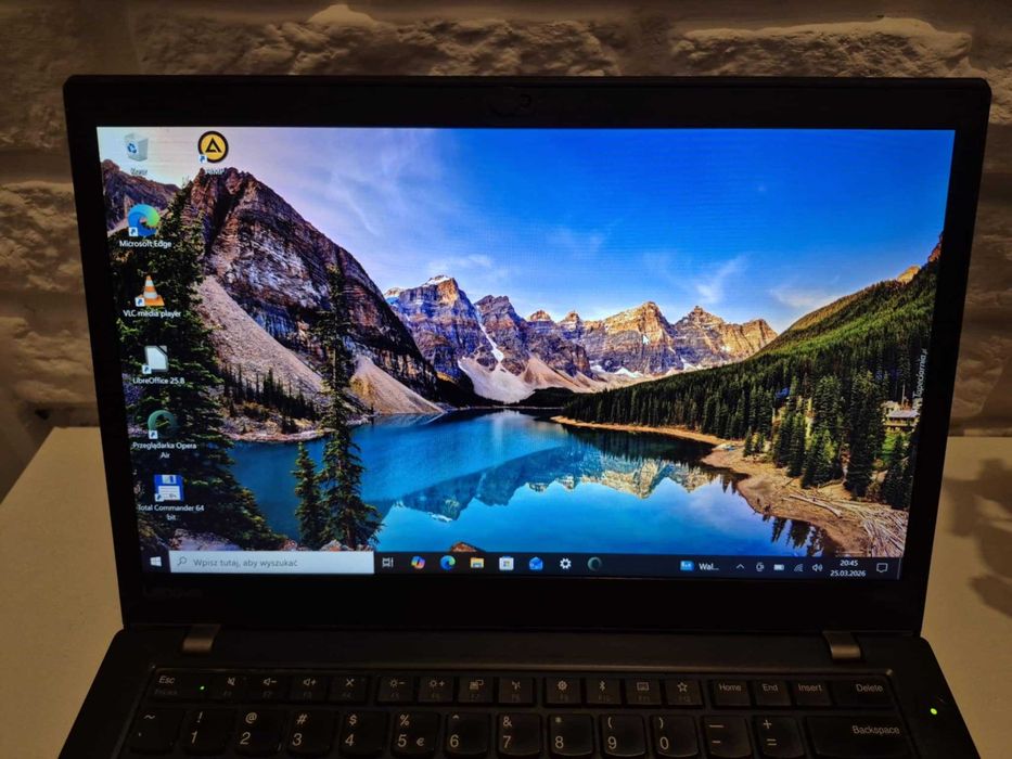 Biznesowy ThinkPad T470s Intel i5-7th/8GbDDR/256SSD/DOTYK/BateriaOK