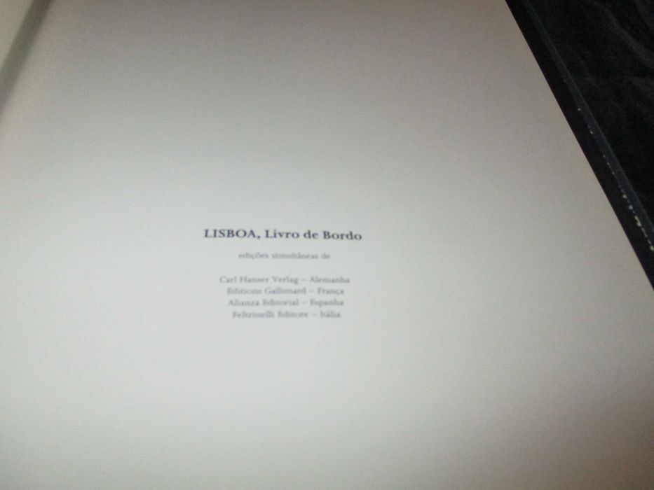 Lisboa Livro de Bordo José Cardoso Pires Expo 98