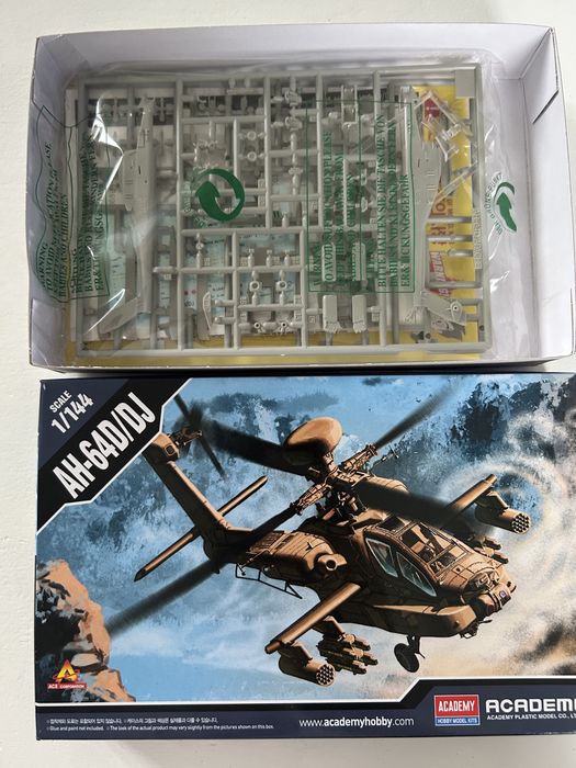 Helikopter Ah-64D model do sklejenia Academy 12625