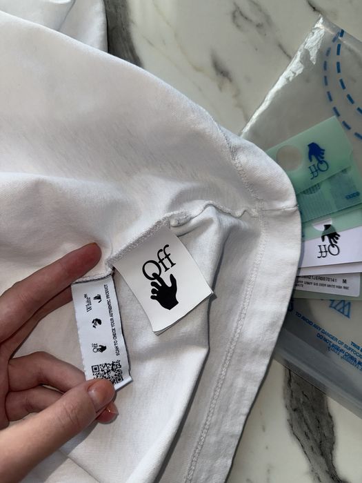 Футболка Off White белая