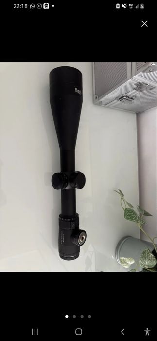 Vendo mira telescópica Roolls 3-12-56 com reticulo iluminado.