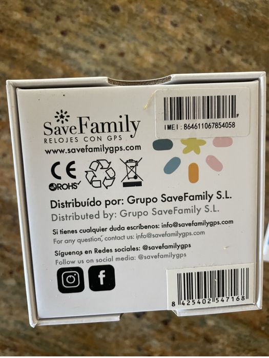 Relogio /telemovel criança (Smartwatch 4G SaveFamily)