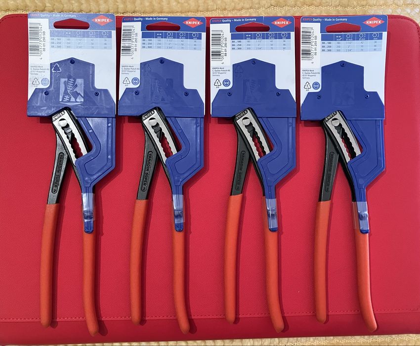 4 Knipex Alligator 250mm