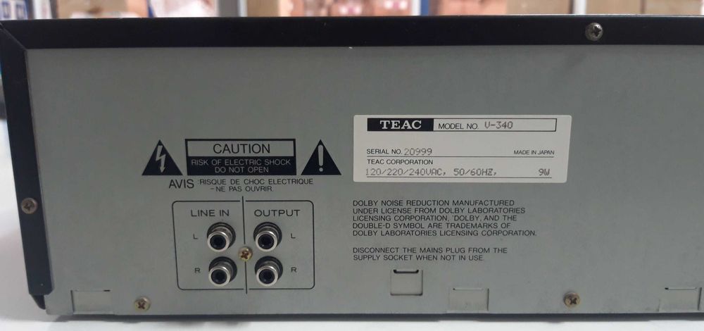 Teac  V-340 Deck Cassetes