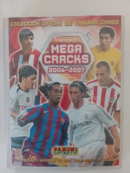 Cadernetas cartas mega cracks 2006-2007