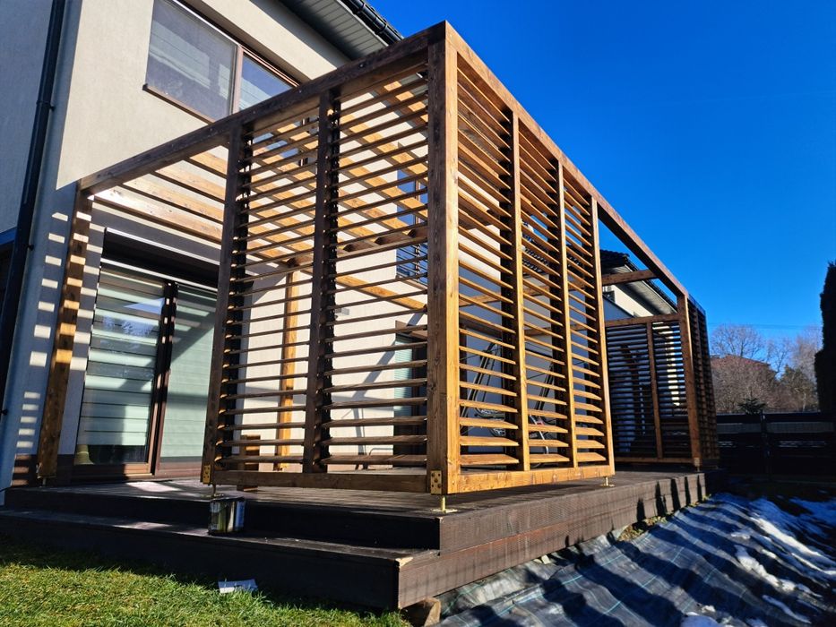 Wiata pergola zadaszenie tarasu altanka tarasy pergole