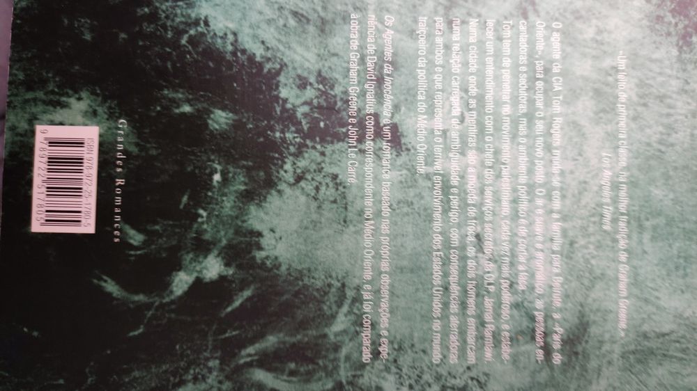 Livro agentes da inocência David Ignatus