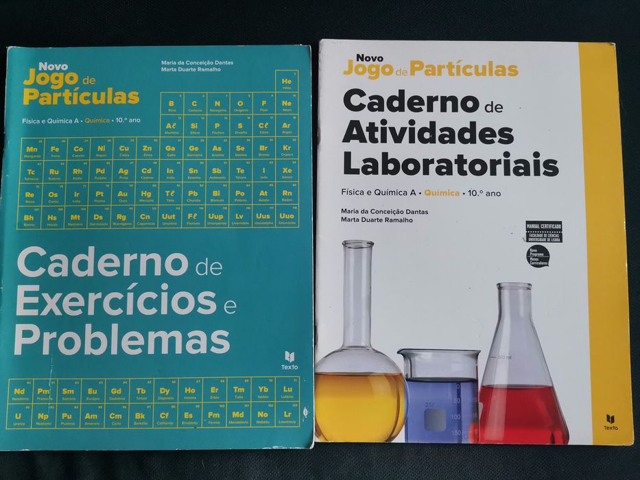 Cadernos novos de apoio ao estudo de Físico química 10° ano