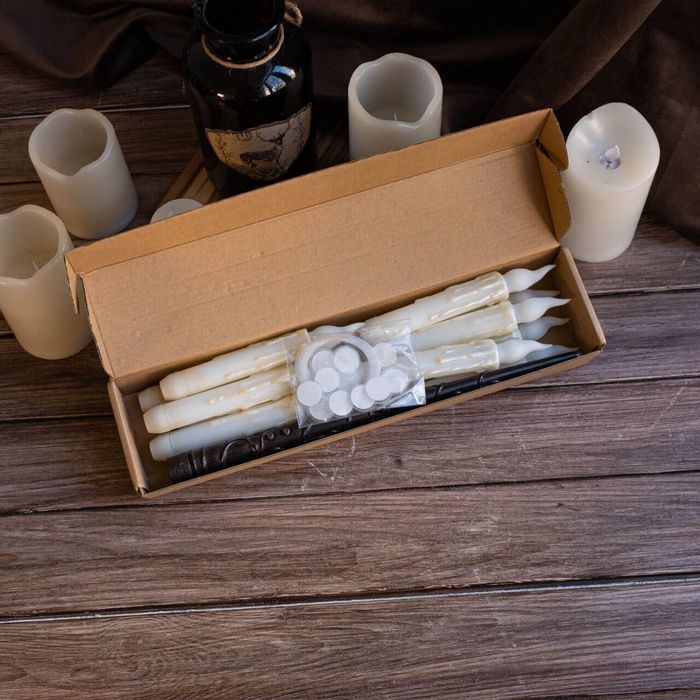 Літаючі свічки Гаррі Поттер дві комплектації на вибір + чарівна паличк