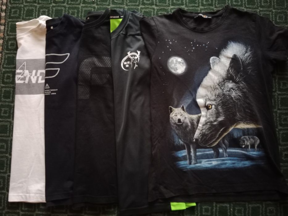 Krótki rękaw 146/152 4f 3 sztuki i Adidas 1