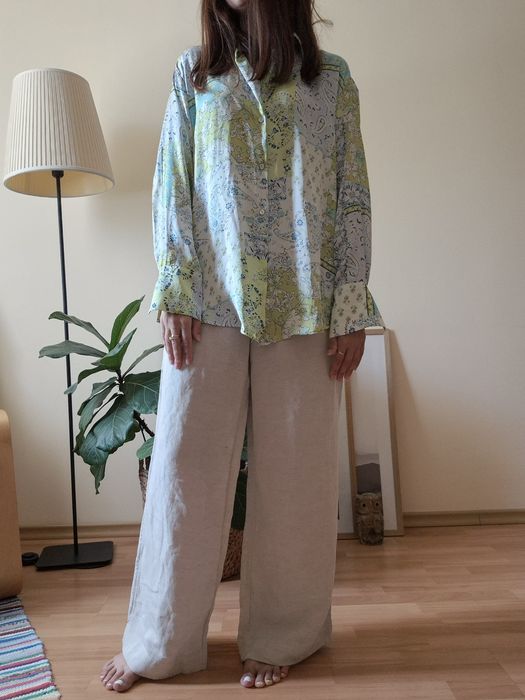 Блуза сатинова Zara