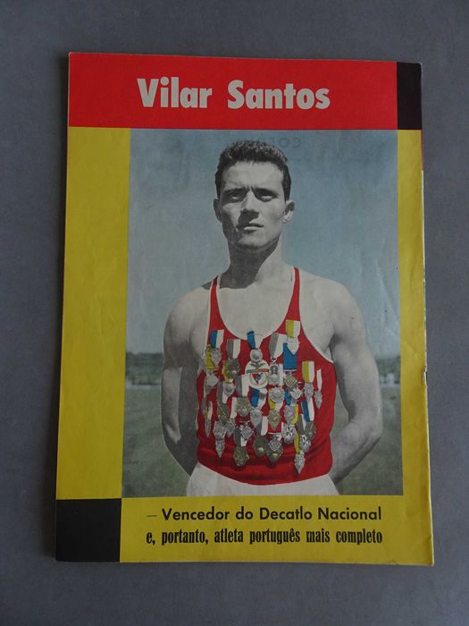 Revista O Benfica Ilustrado nº 39 ano 1960 Coluna