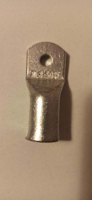 Końcówka oczkowa miedziana 50/12