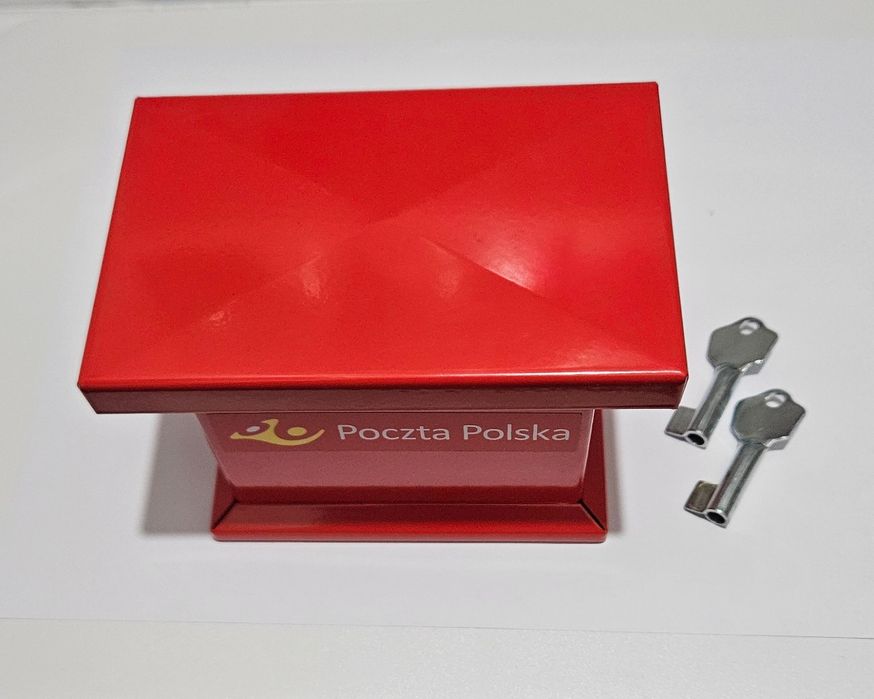 Nowa skarbonka Poczta Polska (mini skrzynka pocztowa, na listy)