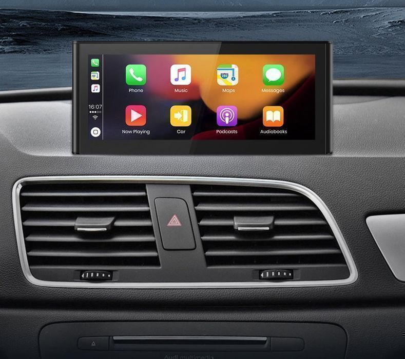 Audi Q3 2012–2018 – Radio Android 15 8,8” CarPlay Android Auto GPS Nawigacja Stacja Multimedialna WiFi Bluetooth DSP 4G LTE PL 2GB/32GB
