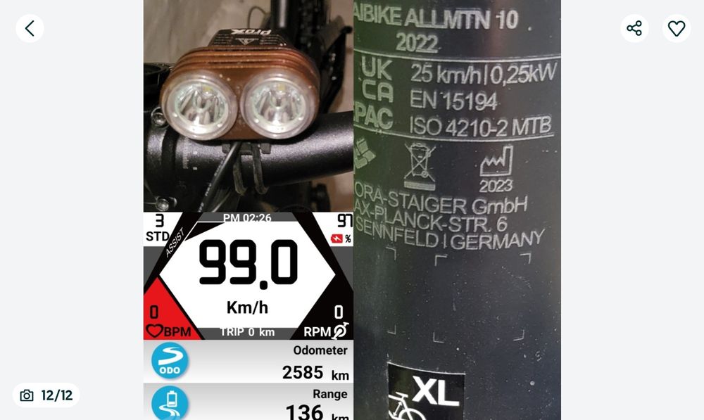 HAIBIKE allmtn 10 2022 PW-X3 85NM FOX38 Kashima rama XL + SPEEDBOX