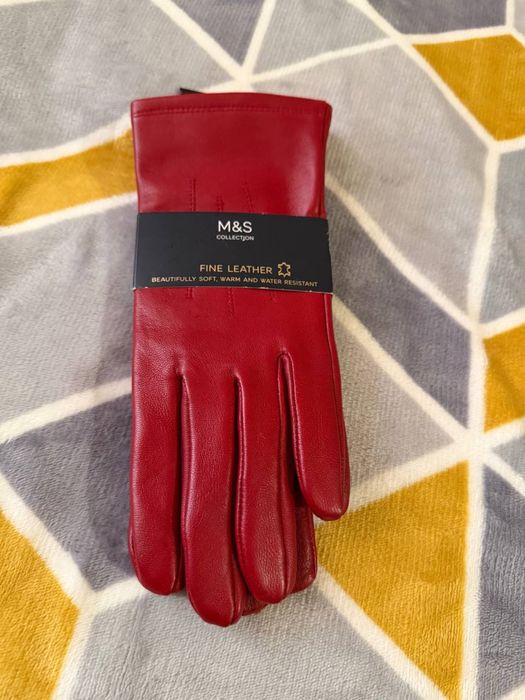 M&S шкіряні рукавиці