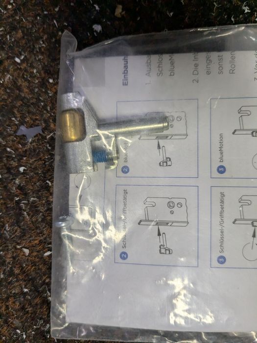 Замок довгий замок-рейка Winkhaus з роликом 25/92