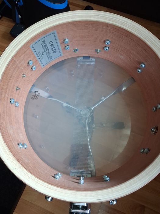 Welbel PDP Limitedl edition by DW 14×6,5     BUBINGA
